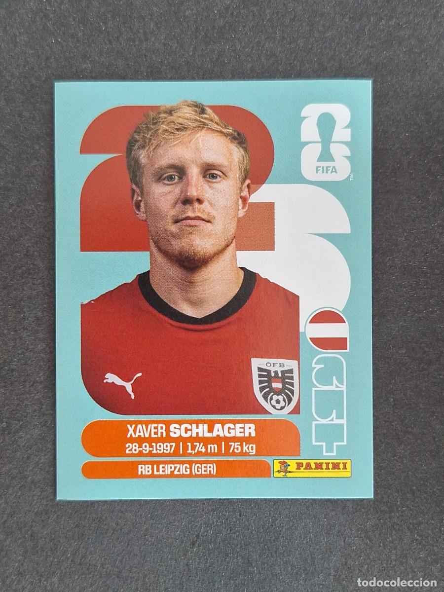 Cromos de F&uacute;tbol: L2 SCHLAGER SELECCION AUSTRIA 10 PANINI MUNDIAL FIFA WORLD CUP 2026 PANINI NUNCA PEGADO