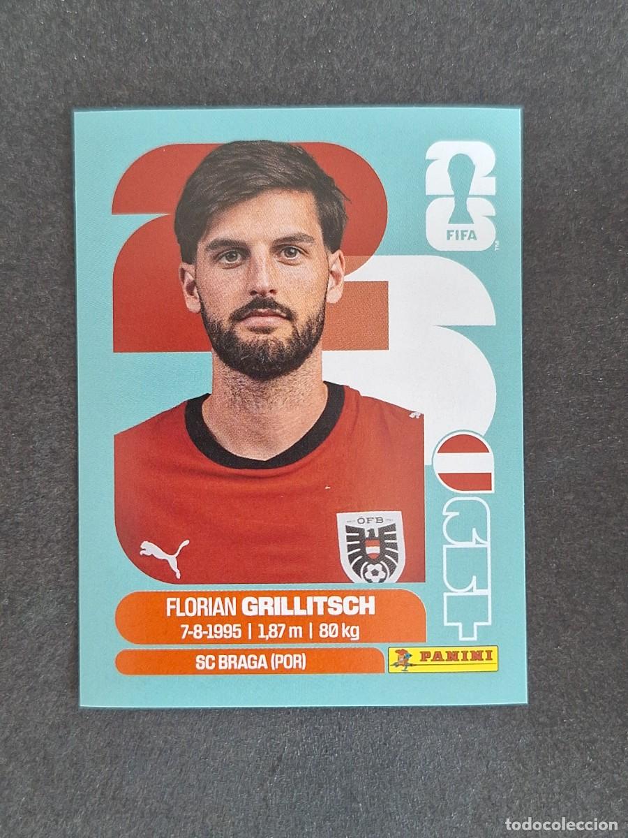 Cromos de F&uacute;tbol: L2 GRILLITSCH SELECCION AUSTRIA 14 PANINI MUNDIAL FIFA WORLD CUP 2026 PANINI NUNCA PEGADO