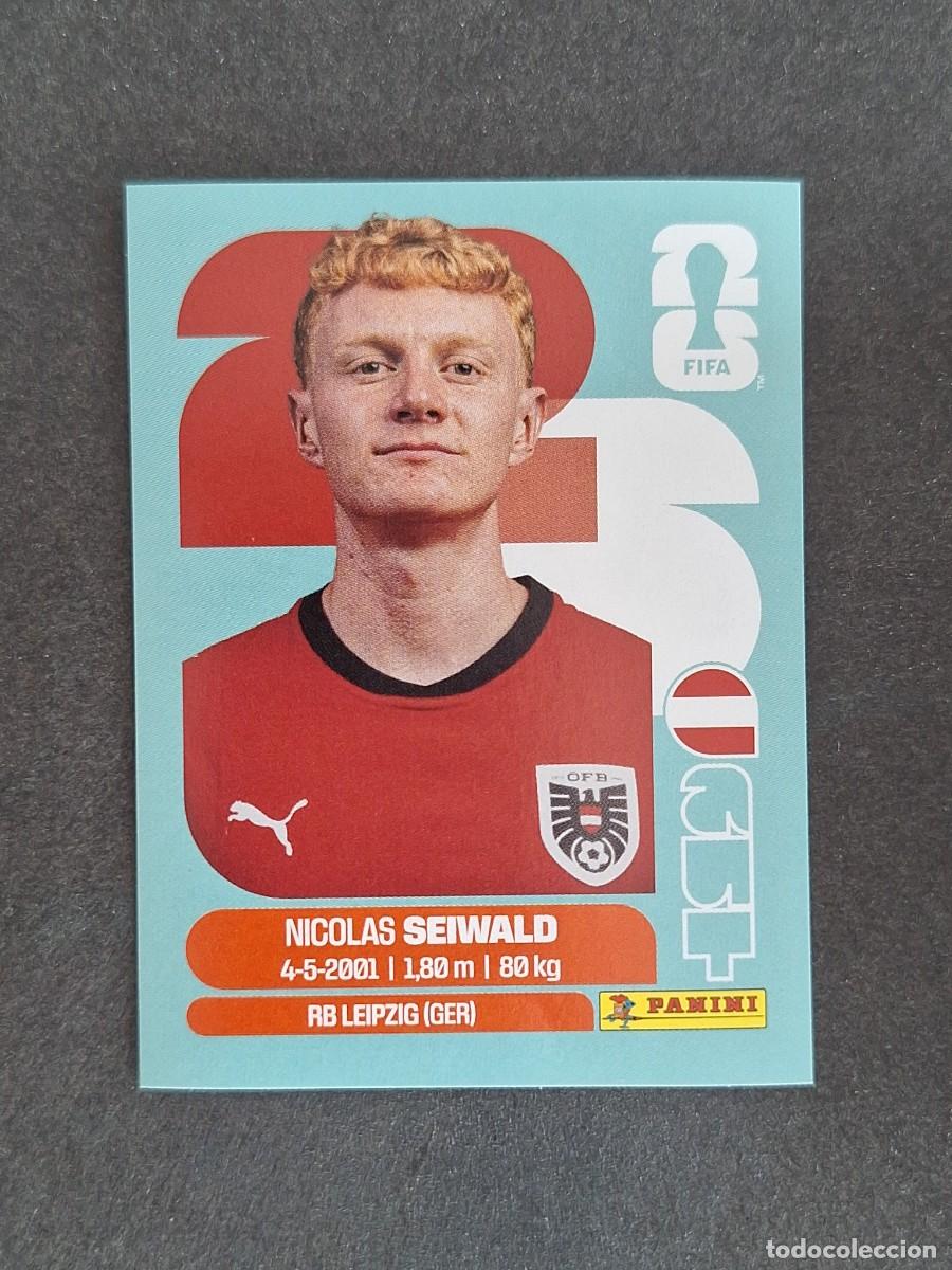 Cromos de F&uacute;tbol: L2 SEIWALD SELECCION AUSTRIA 15 PANINI MUNDIAL FIFA WORLD CUP 2026 PANINI NUNCA PEGADO