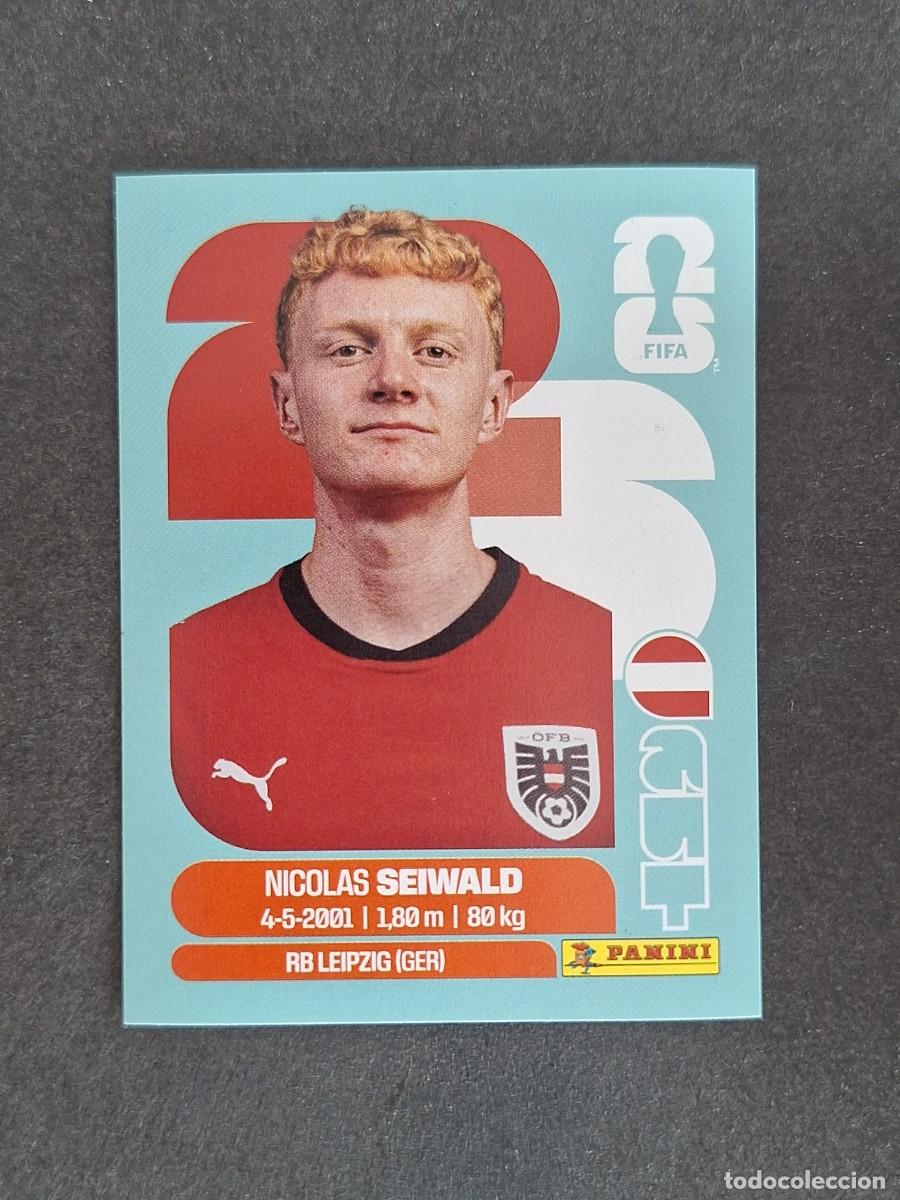 Cromos de F&uacute;tbol: L2 SEIWALD SELECCION AUSTRIA 15 PANINI MUNDIAL FIFA WORLD CUP 2026 PANINI NUNCA PEGADO