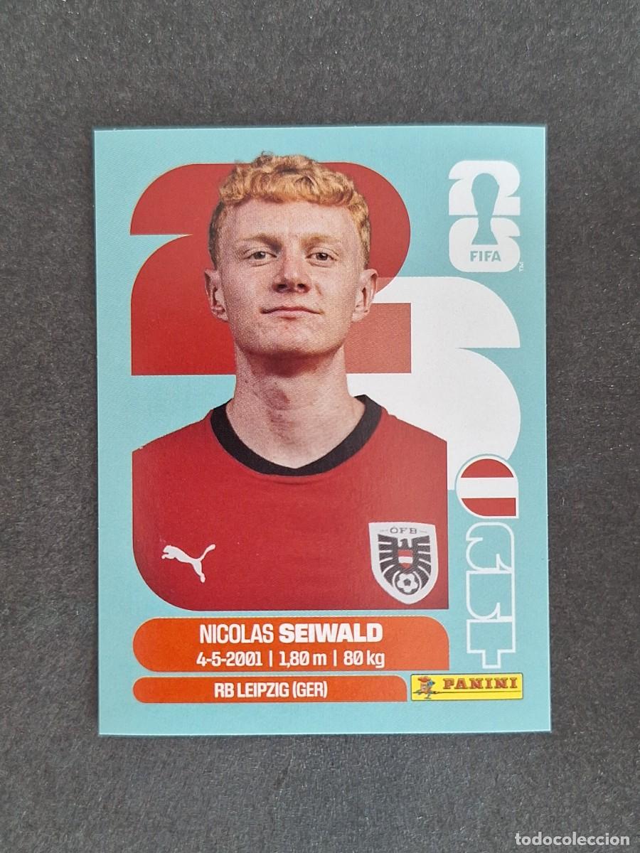 Cromos de F&uacute;tbol: L2 SEIWALD SELECCION AUSTRIA 15 PANINI MUNDIAL FIFA WORLD CUP 2026 PANINI NUNCA PEGADO