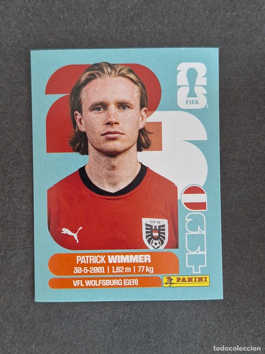 Fu&szlig;ball-Sticker: L2 WIMMER SELECCION AUSTRIA 17 PANINI MUNDIAL FIFA WORLD CUP 2026 PANINI NUNCA PEGADO