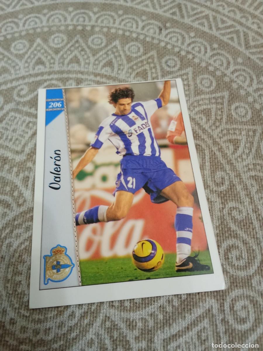 Fu&szlig;ball-Sticker: 206 Valeron deportivo de la Coru&ntilde;a las fichas de la liga 2007