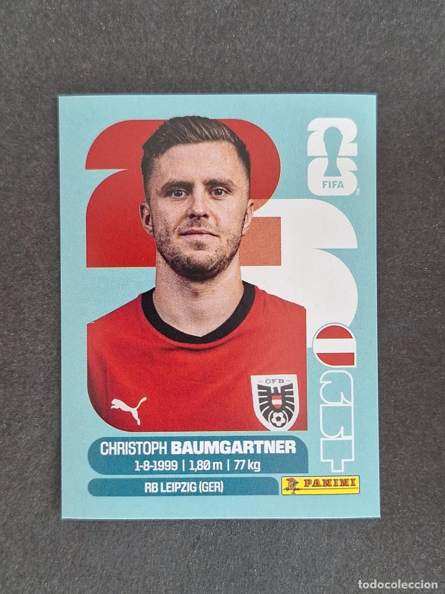 Fu&szlig;ball-Sticker: L2 BAUMGARTNER SELECCION AUSTRIA 18 PANINI MUNDIAL FIFA WORLD CUP 2026 PANINI NUNCA PEGADO