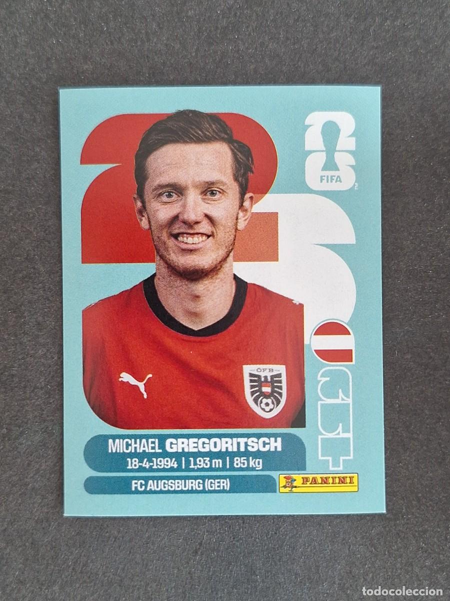 Cromos de F&uacute;tbol: L2 GREGORITSCH SELECCION AUSTRIA 19 PANINI MUNDIAL FIFA WORLD CUP 2026 PANINI NUNCA PEGADO