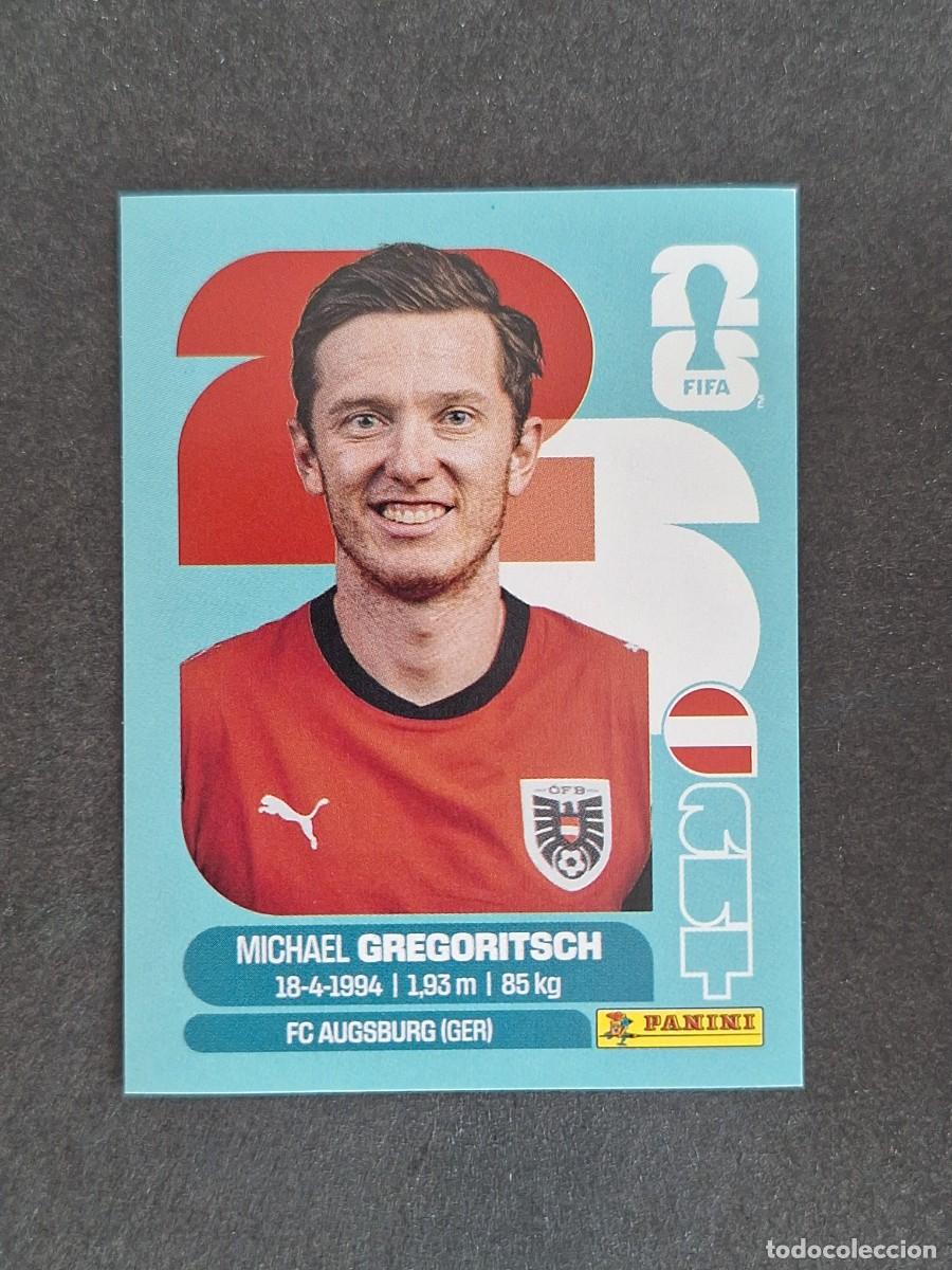 Cromos de F&uacute;tbol: L2 GREGORITSCH SELECCION AUSTRIA 19 PANINI MUNDIAL FIFA WORLD CUP 2026 PANINI NUNCA PEGADO