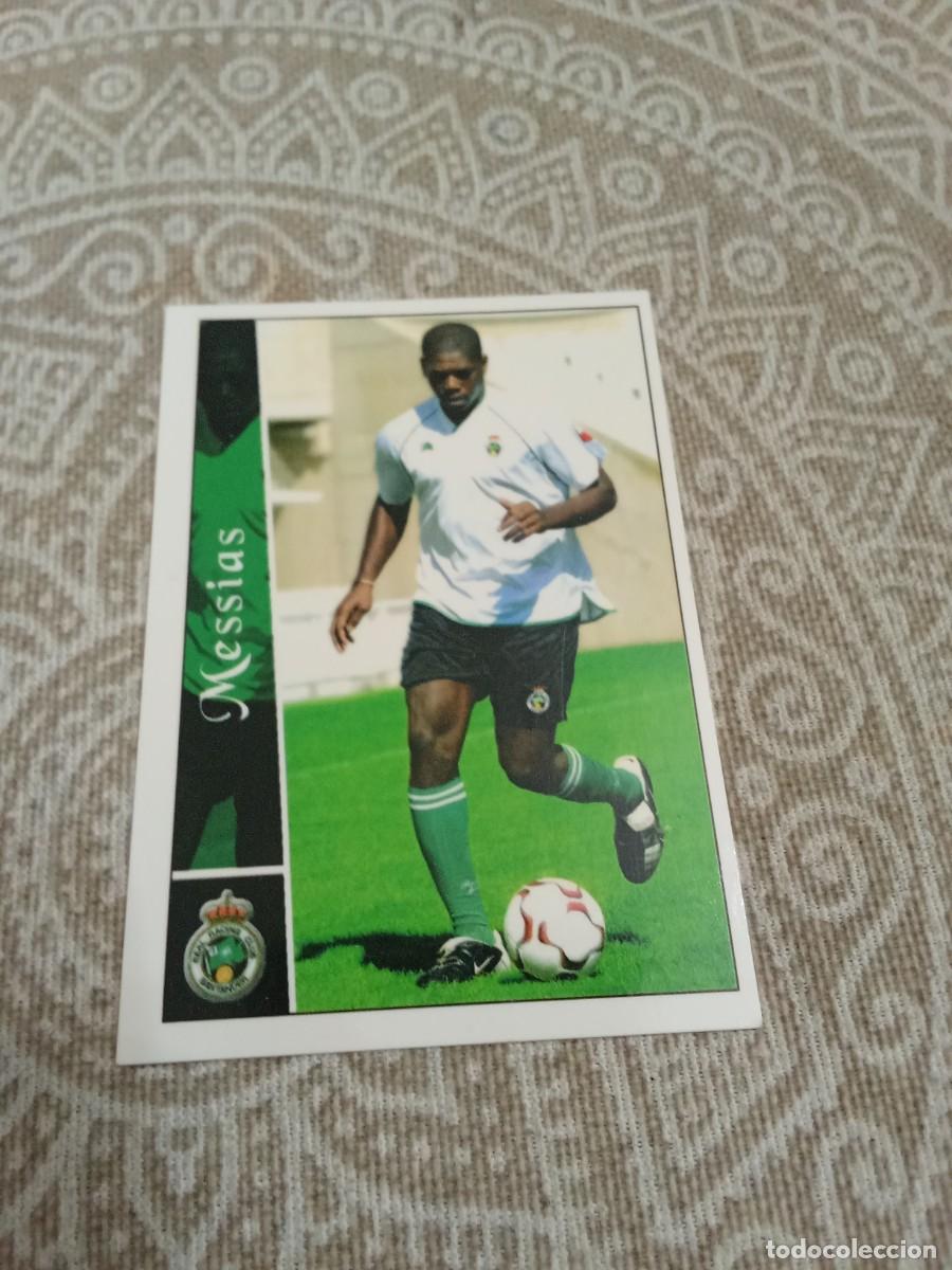Cromos de F&uacute;tbol: 493 messias Racing las fichas de la liga 2003