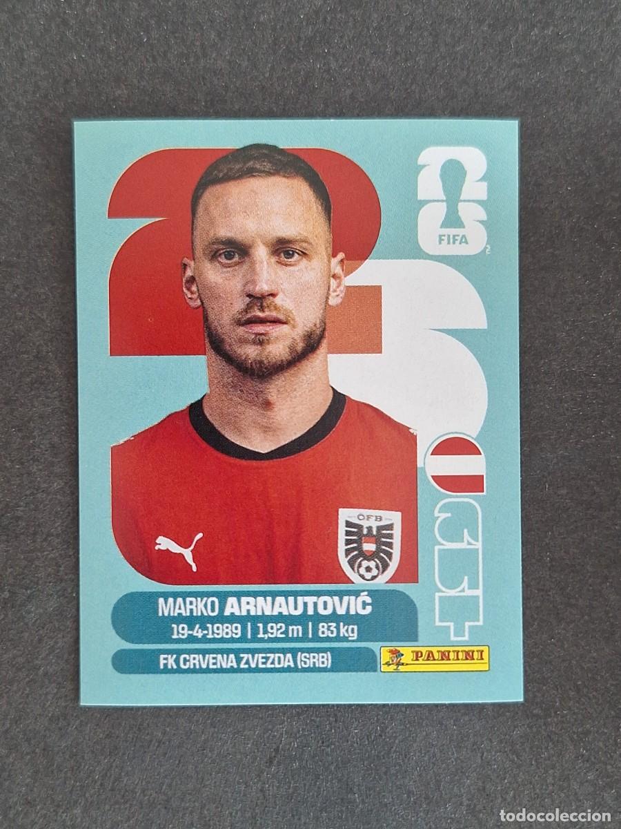 Cromos de F&uacute;tbol: L2 ARNAUTOVIC SELECCION AUSTRIA 20 PANINI MUNDIAL FIFA WORLD CUP 2026 PANINI NUNCA PEGADO