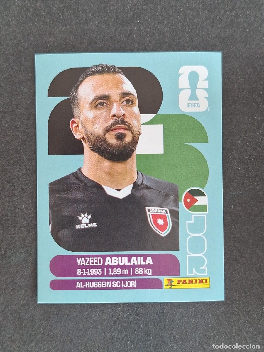 Cromos de F&uacute;tbol: L2 ABULAILA SELECCION JORDANIA 2 PANINI MUNDIAL FIFA WORLD CUP 2026 PANINI NUNCA PEGADO