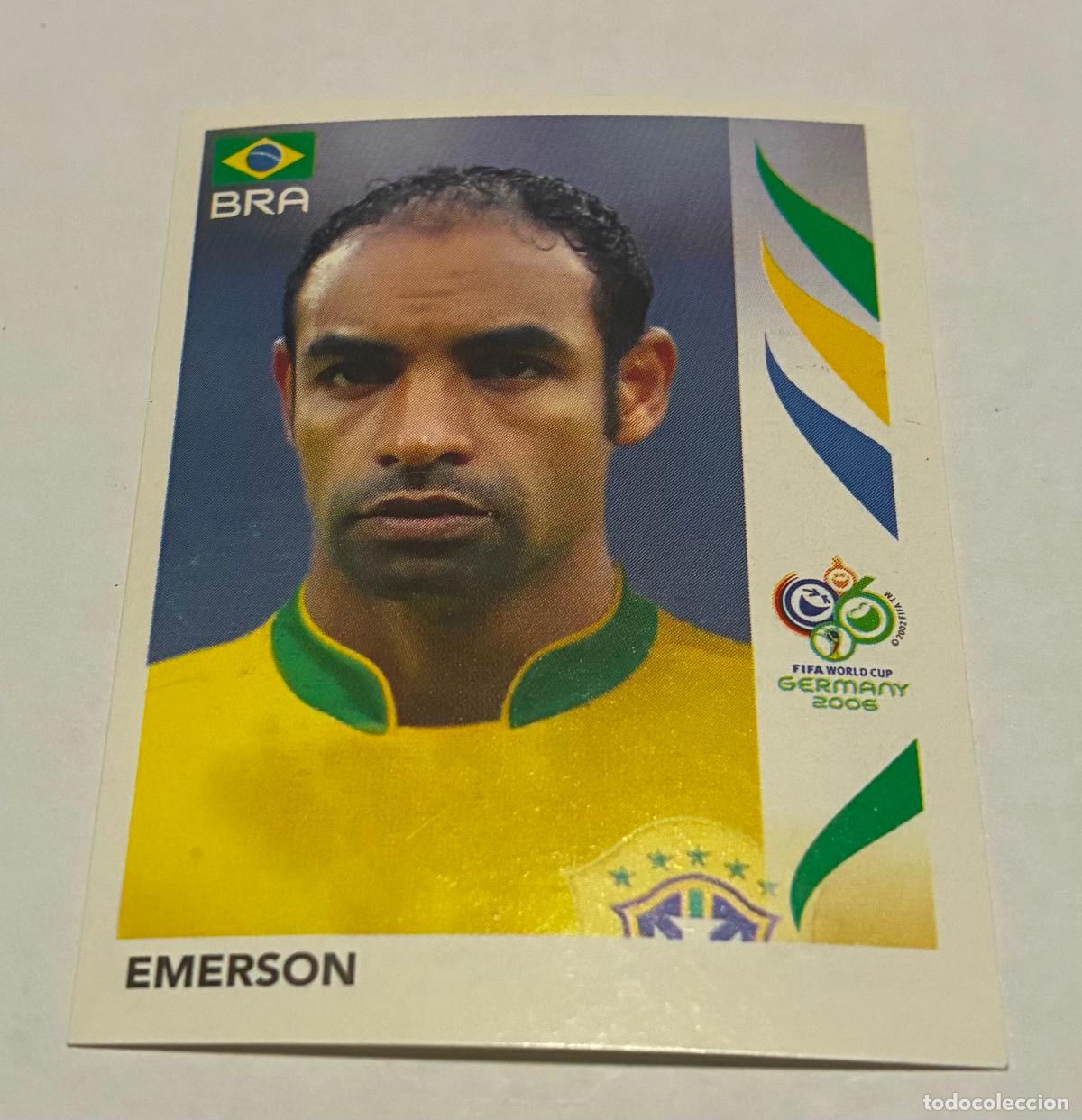 Cromos de F&uacute;tbol: CROMO FUTBOL MUNDIAL ALEMANIA 2006, PANINI, Numero 397, ADRIANO, Brasil