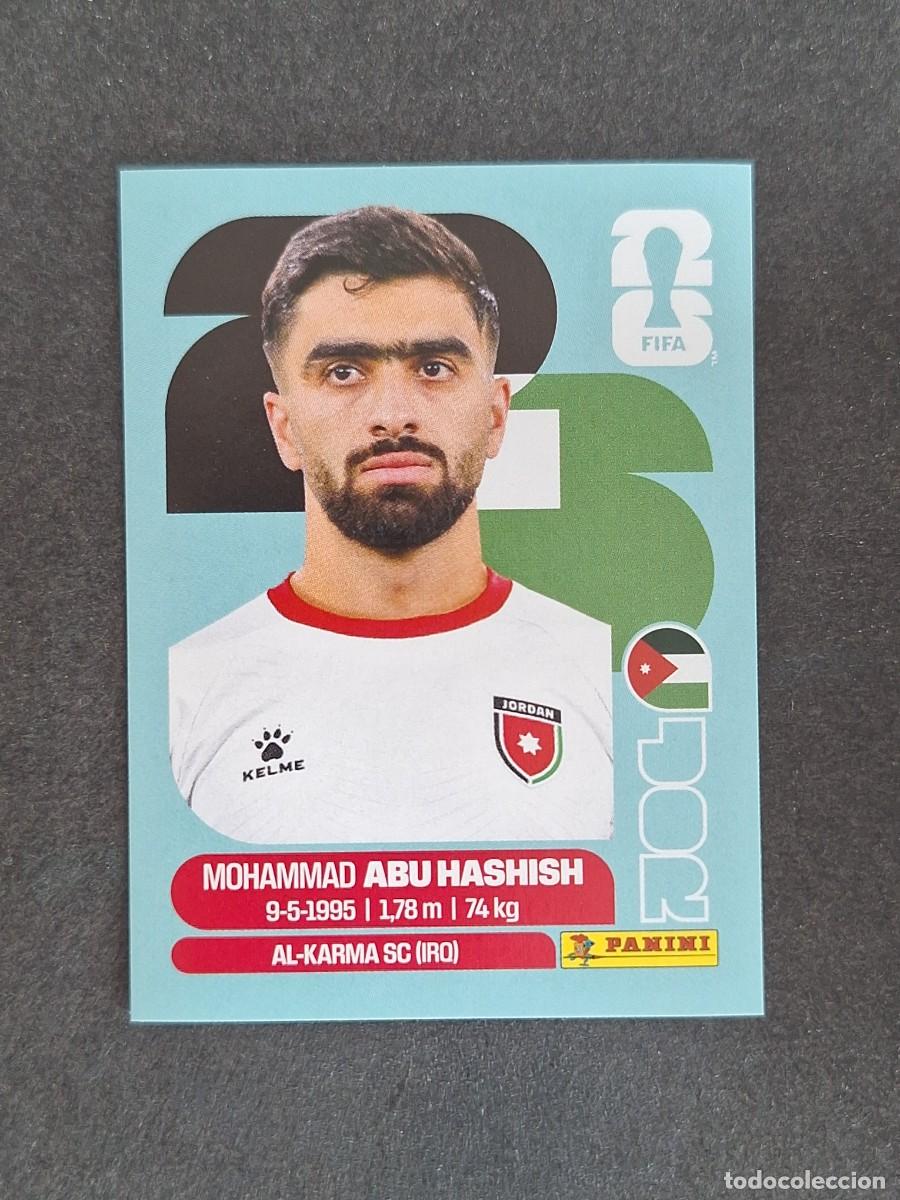 Cromos de F&uacute;tbol: L2 ABU HASHISH SELECCION JORDANIA 4 PANINI MUNDIAL FIFA WORLD CUP 2026 PANINI NUNCA PEGADO