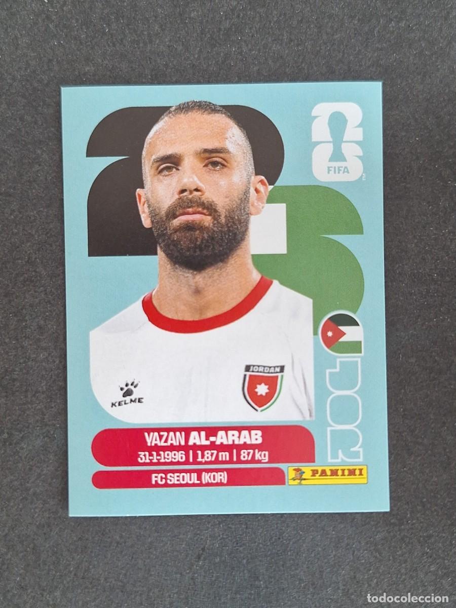Cromos de F&uacute;tbol: L2 AL-ARAB SELECCION JORDANIA 5 PANINI MUNDIAL FIFA WORLD CUP 2026 PANINI NUNCA PEGADO