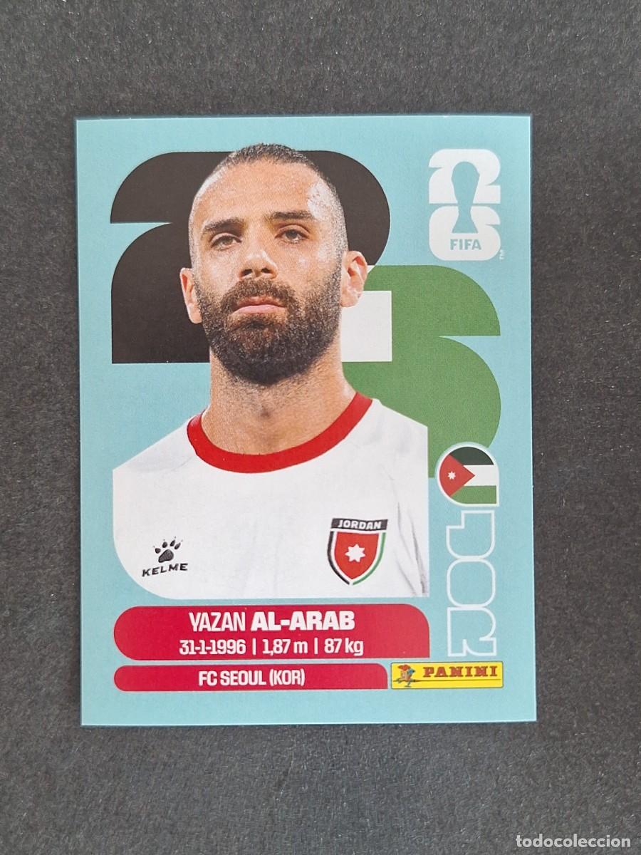 Cromos de F&uacute;tbol: L2 AL-ARAB SELECCION JORDANIA 5 PANINI MUNDIAL FIFA WORLD CUP 2026 PANINI NUNCA PEGADO