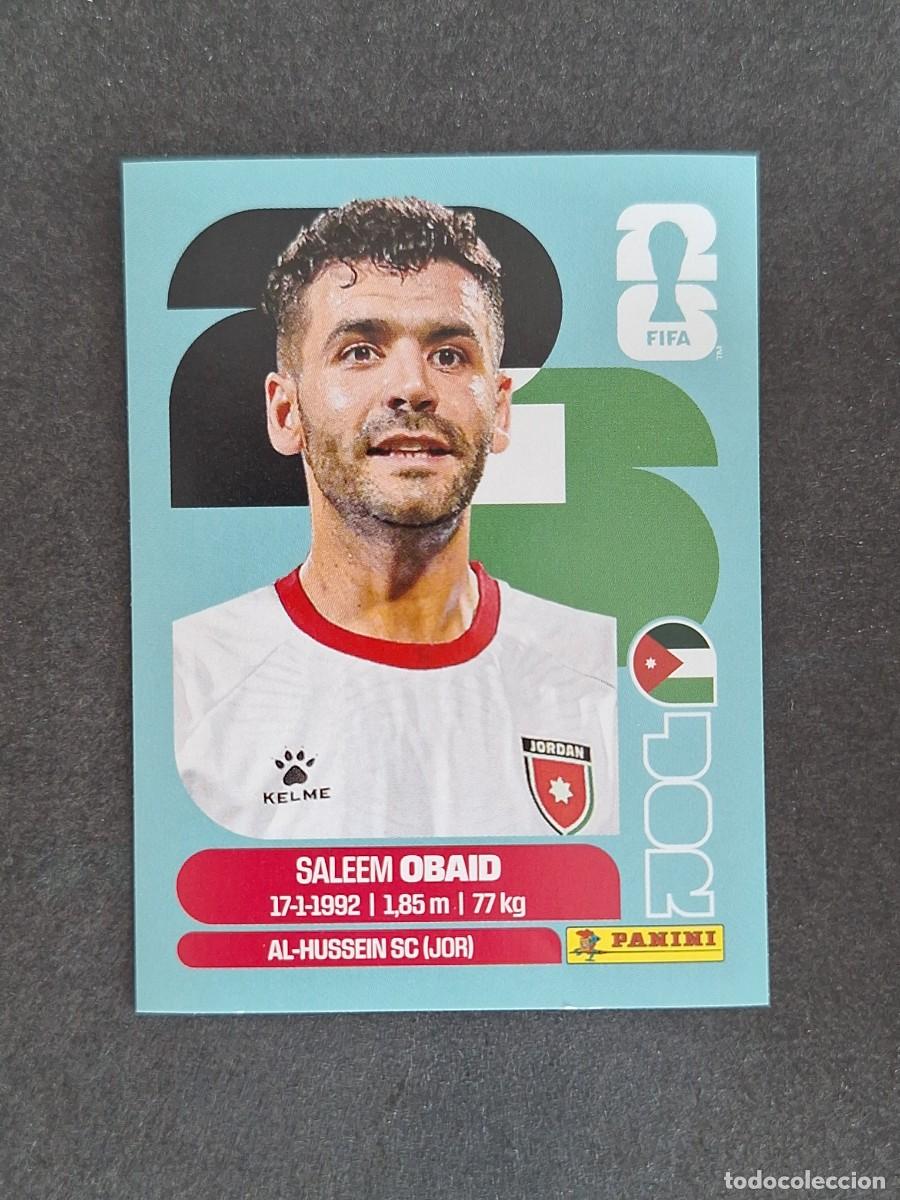 Cromos de F&uacute;tbol: L2 OBAID SELECCION JORDANIA 7 PANINI MUNDIAL FIFA WORLD CUP 2026 PANINI NUNCA PEGADO