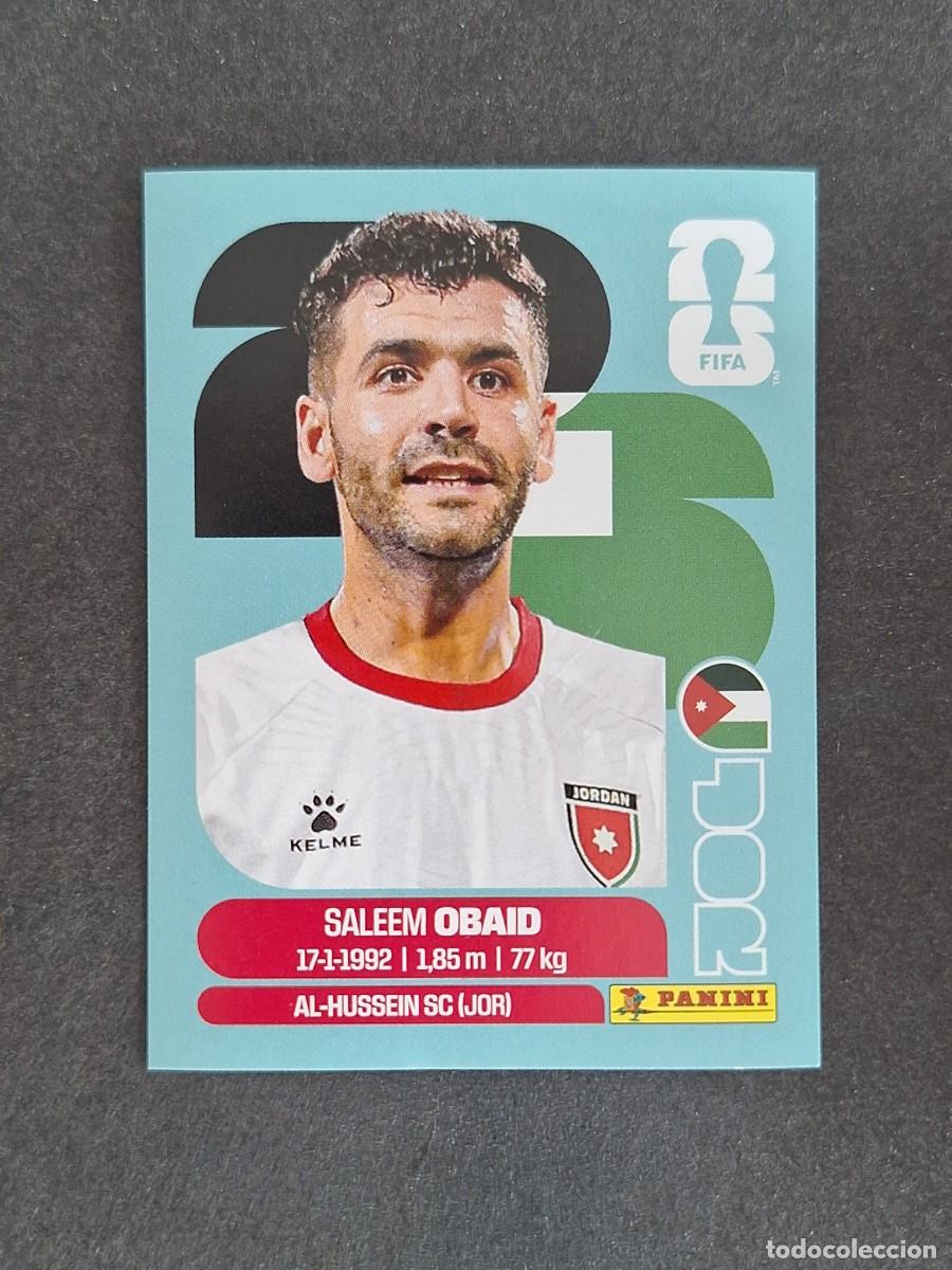 Cromos de F&uacute;tbol: L2 OBAID SELECCION JORDANIA 7 PANINI MUNDIAL FIFA WORLD CUP 2026 PANINI NUNCA PEGADO