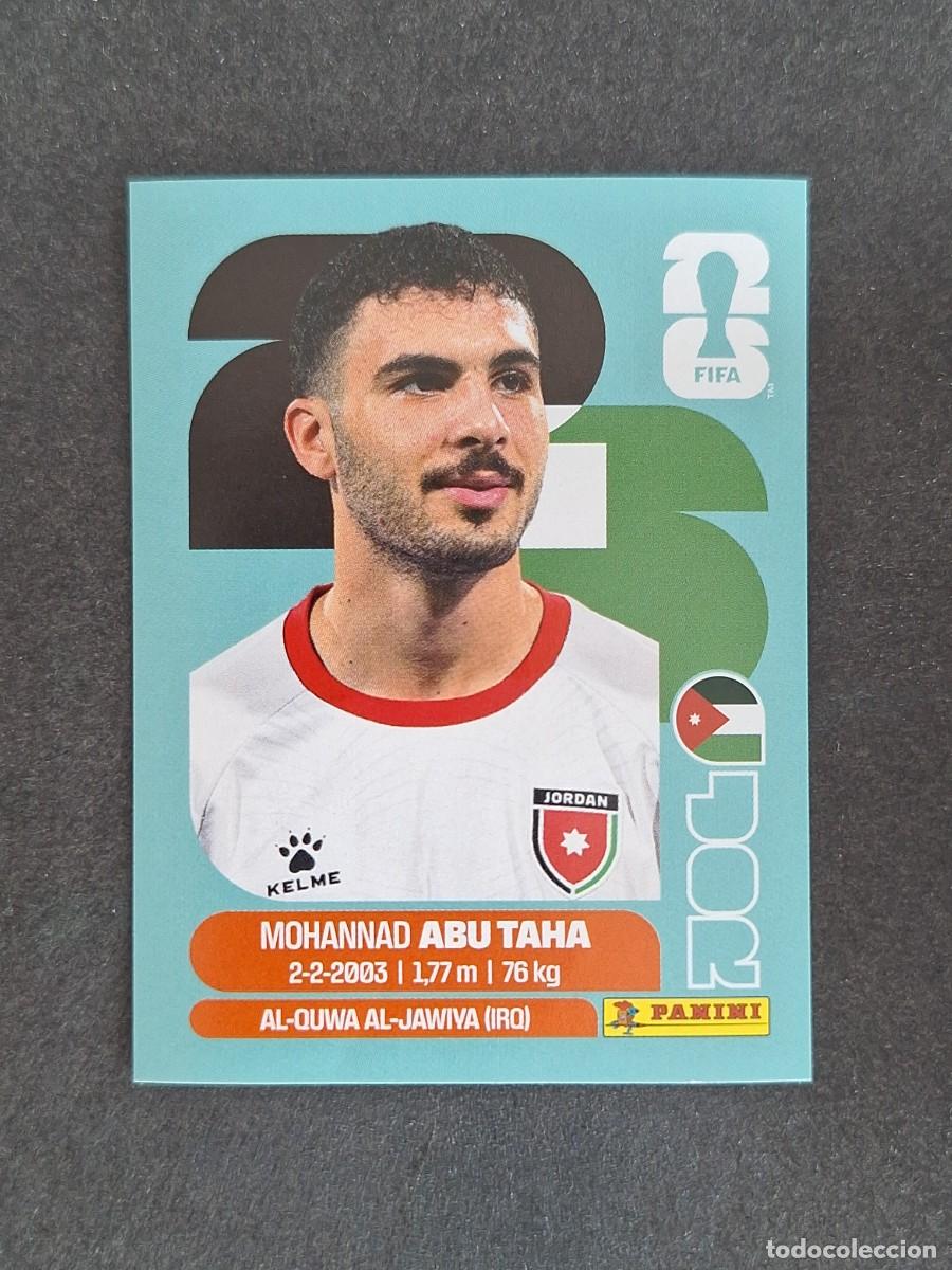 Cromos de F&uacute;tbol: L2 ABU TAHA SELECCION JORDANIA 12 PANINI MUNDIAL FIFA WORLD CUP 2026 PANINI NUNCA PEGADO