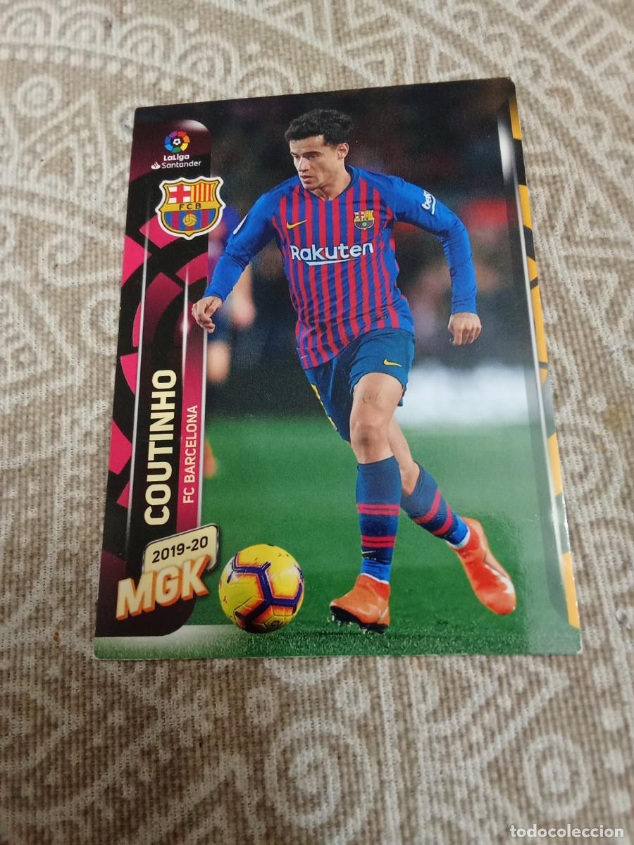 Cromos de F&uacute;tbol: 69 Coutinho FC Barcelona megacracks 2019-20
