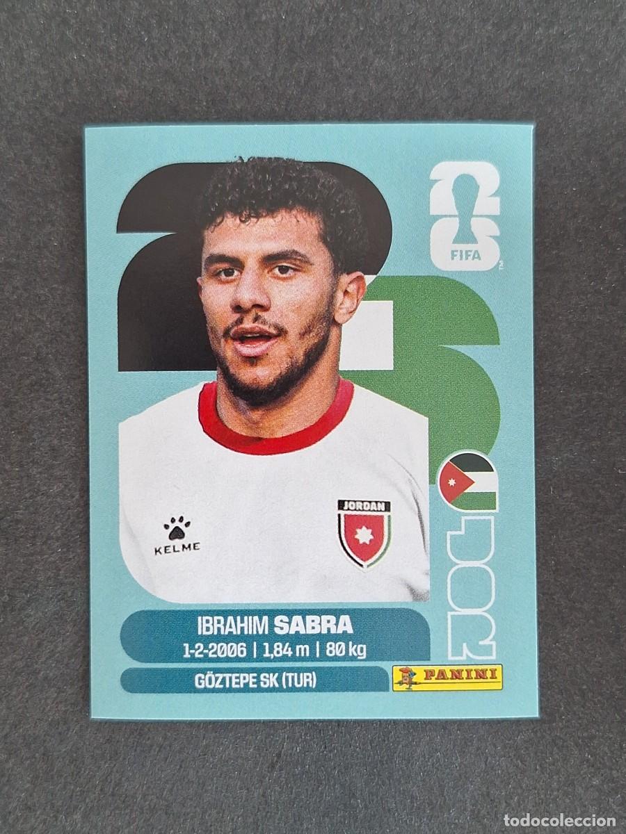 Fu&szlig;ball-Sticker: L2 SABRA SELECCION JORDANIA 20 PANINI MUNDIAL FIFA WORLD CUP 2026 PANINI NUNCA PEGADO