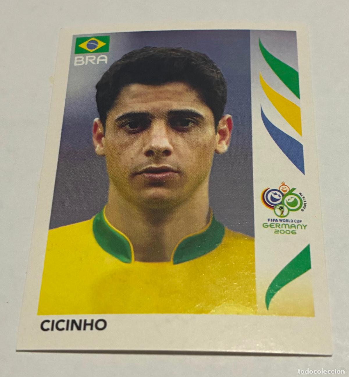 Cromos de F&uacute;tbol: CROMO FUTBOL MUNDIAL 2006 ALEMANIA, PANINI, 382, CICINHO, Brasil