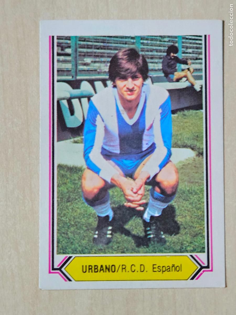 Cromos de F&uacute;tbol: CROMO FUTBOL - URBANO - LIGA ESTE 80- 81 - NUEVO SIN PEGAR - ESPA&Ntilde;OL