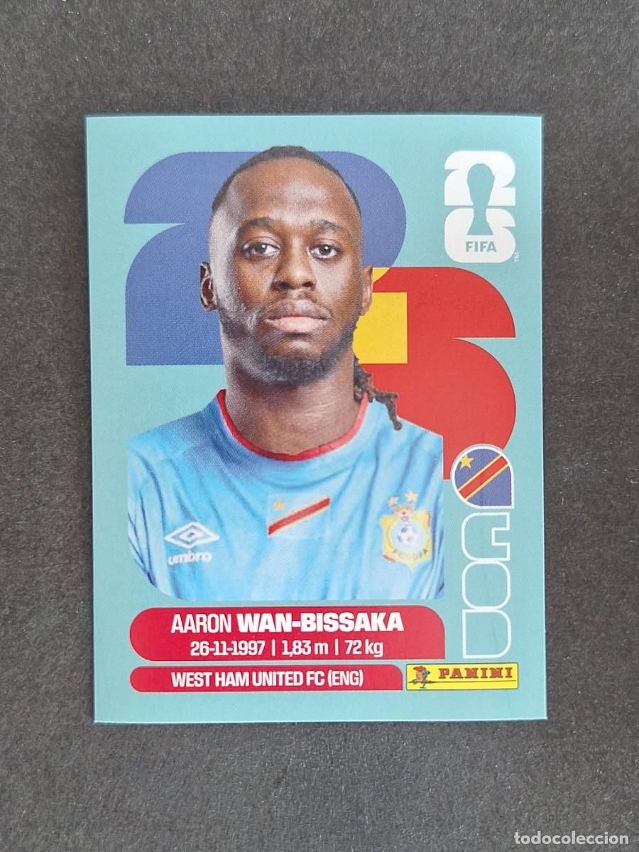 Football Stickers: L2 WAN-BISSAKA SELECCION CONGO 3 PANINI MUNDIAL FIFA WORLD CUP 2026 PANINI NUNCA PEGADO