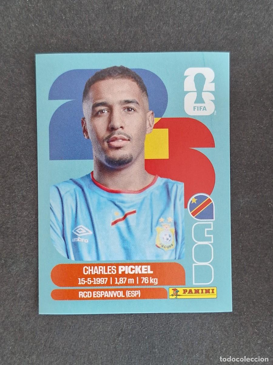 Football Stickers: L2 PICKEL SELECCION CONGO 8 PANINI MUNDIAL FIFA WORLD CUP 2026 PANINI NUNCA PEGADO