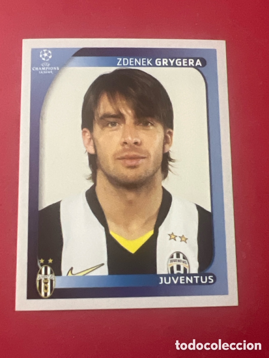 Football Stickers: C4291. 320 CHAMPIONS LEAGUE 08 09 PANINI ZDENEK GRYGERA - JUVENTUS - 2008 2009 UCL UEFA
