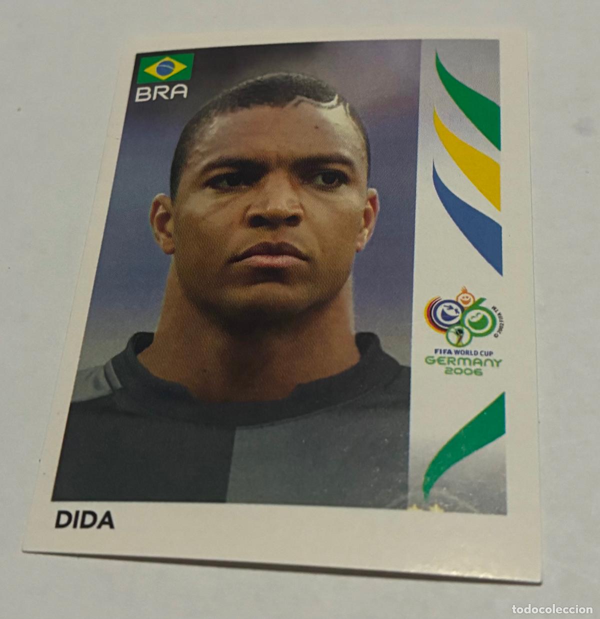 Football Stickers: CROMO FUTBOL MUNDIAL 2006 ALEMANIA, PANINI, Numero 380, DIDA, Brasil