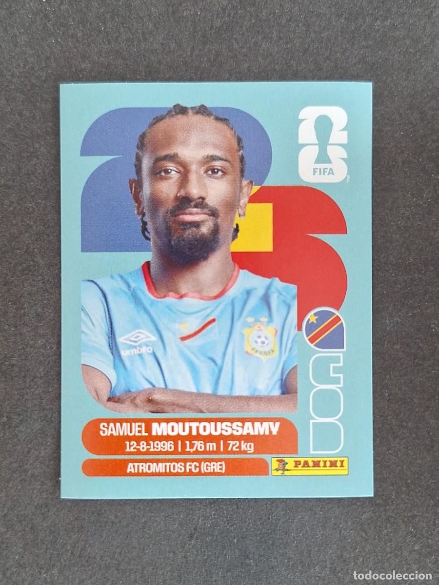 Football Stickers: L2 MOUTOUSSAMY SELECCION CONGO 11 PANINI MUNDIAL FIFA WORLD CUP 2026 PANINI NUNCA PEGADO