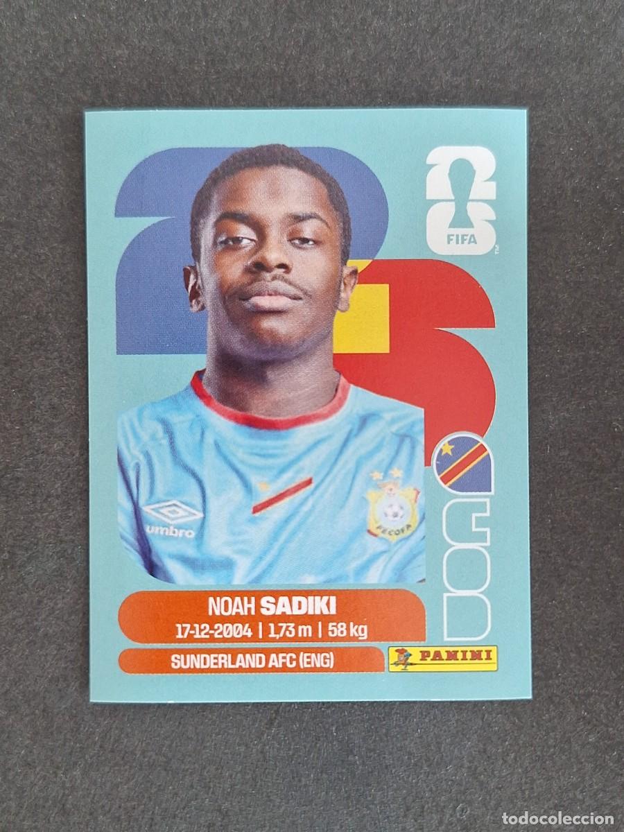Football Stickers: L2 SADIKI SELECCION CONGO 12 PANINI MUNDIAL FIFA WORLD CUP 2026 PANINI NUNCA PEGADO