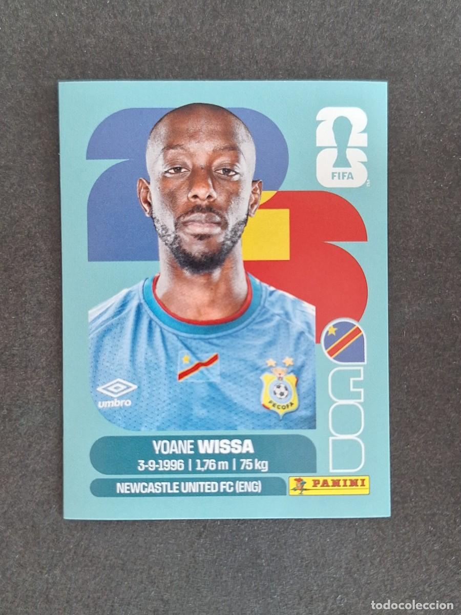 Cromos de F&uacute;tbol: L2 WISSA SELECCION CONGO 16 PANINI MUNDIAL FIFA WORLD CUP 2026 PANINI NUNCA PEGADO