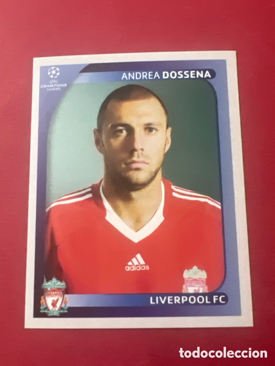 Figurine di Calcio: C4294. 338 CHAMPIONS LEAGUE 08 09 PANINI ANDREA DOSSENA - LIVERPOOL FC - 2008 2009 UCL UEFA