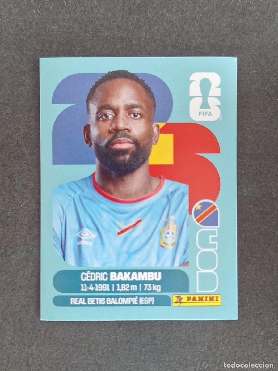 Cromos de F&uacute;tbol: L2 BAKAMBU SELECCION CONGO 19 PANINI MUNDIAL FIFA WORLD CUP 2026 PANINI NUNCA PEGADO