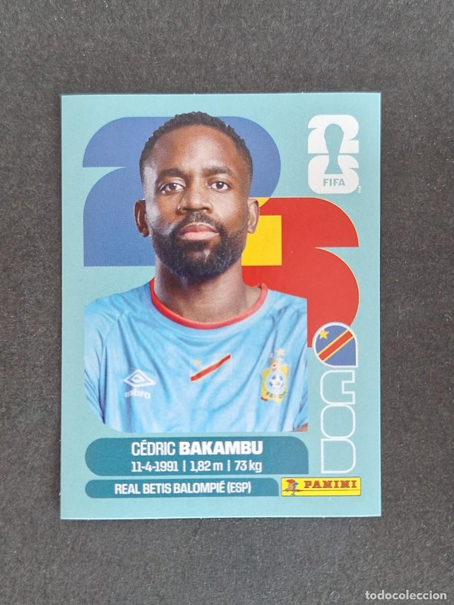 Cromos de F&uacute;tbol: L2 BAKAMBU SELECCION CONGO 19 PANINI MUNDIAL FIFA WORLD CUP 2026 PANINI NUNCA PEGADO