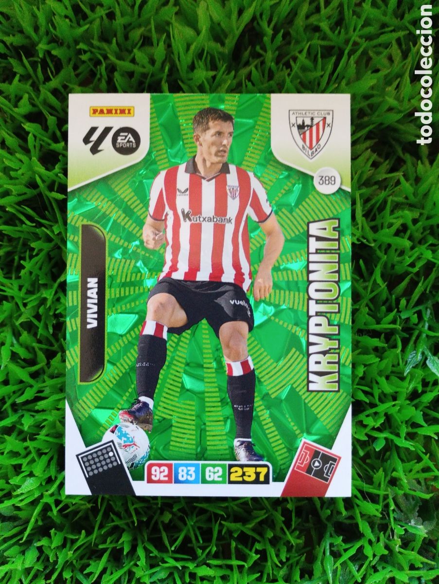 Cromos de F&uacute;tbol: Vivian Athletic Bilbao KRYPTONITA Adrenalyn 25-26 # 389