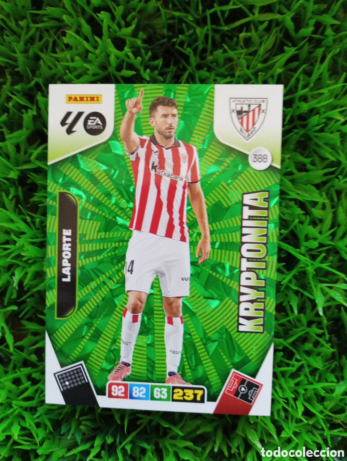 Cromos de F&uacute;tbol: Laporte Athletic Bilbao KRYPTONITA Adrenalyn 25-26 # 388