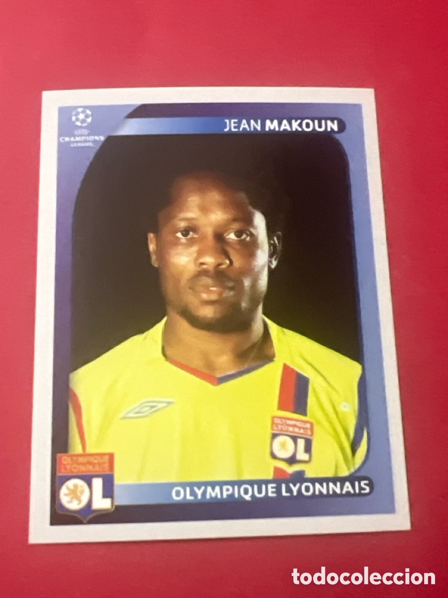Cromos de F&uacute;tbol: C4295. 357 MAKOUN (OLYMPIQUE LYON) CHAMPIONS LEAGUE 2008/2009 PANINI