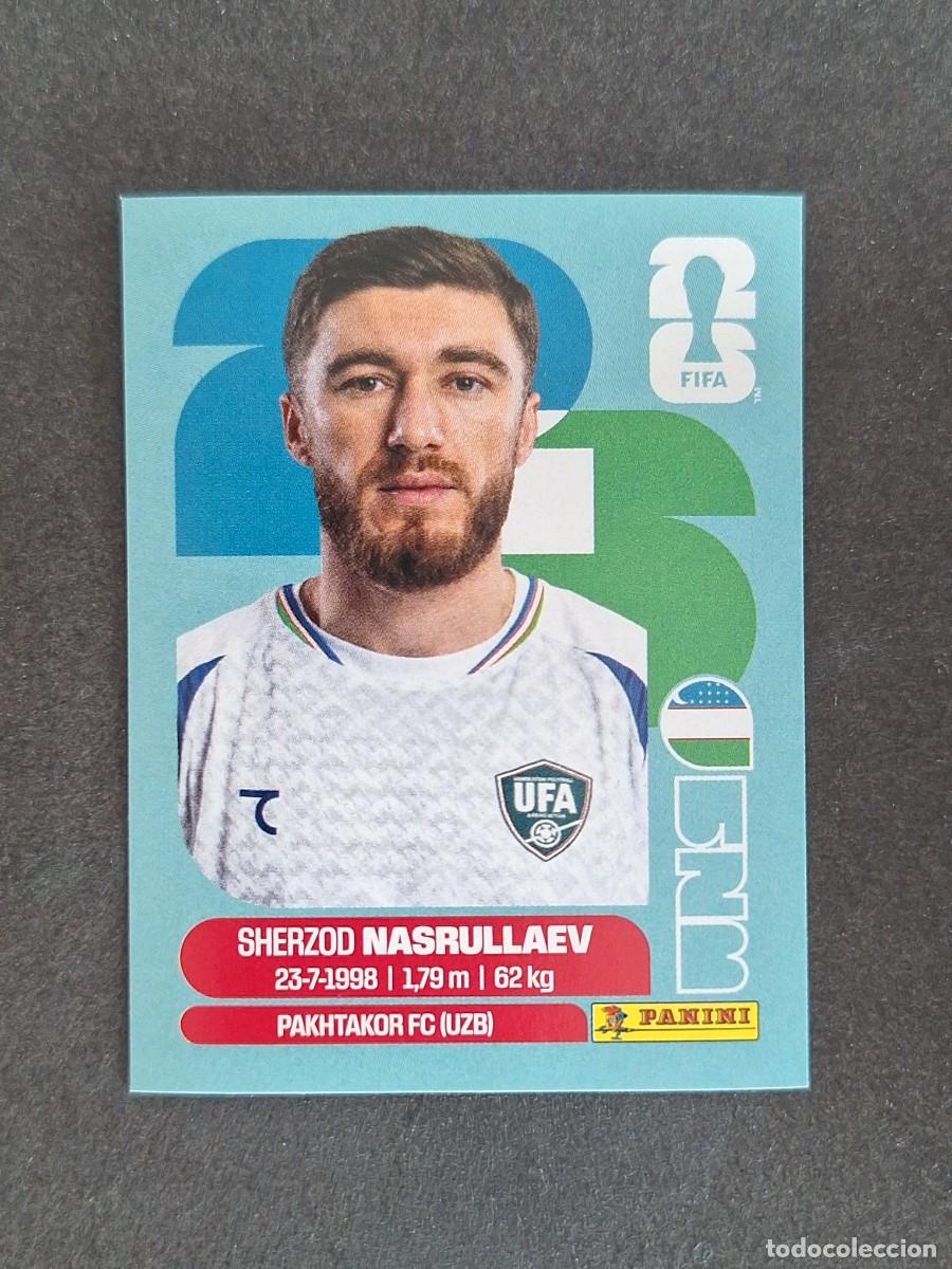 Cromos de F&uacute;tbol: L2 NASRULLAEV SELECCION UZBEKISTAN 4 PANINI MUNDIAL FIFA WORLD CUP 2026 PANINI NUNCA PEGADO