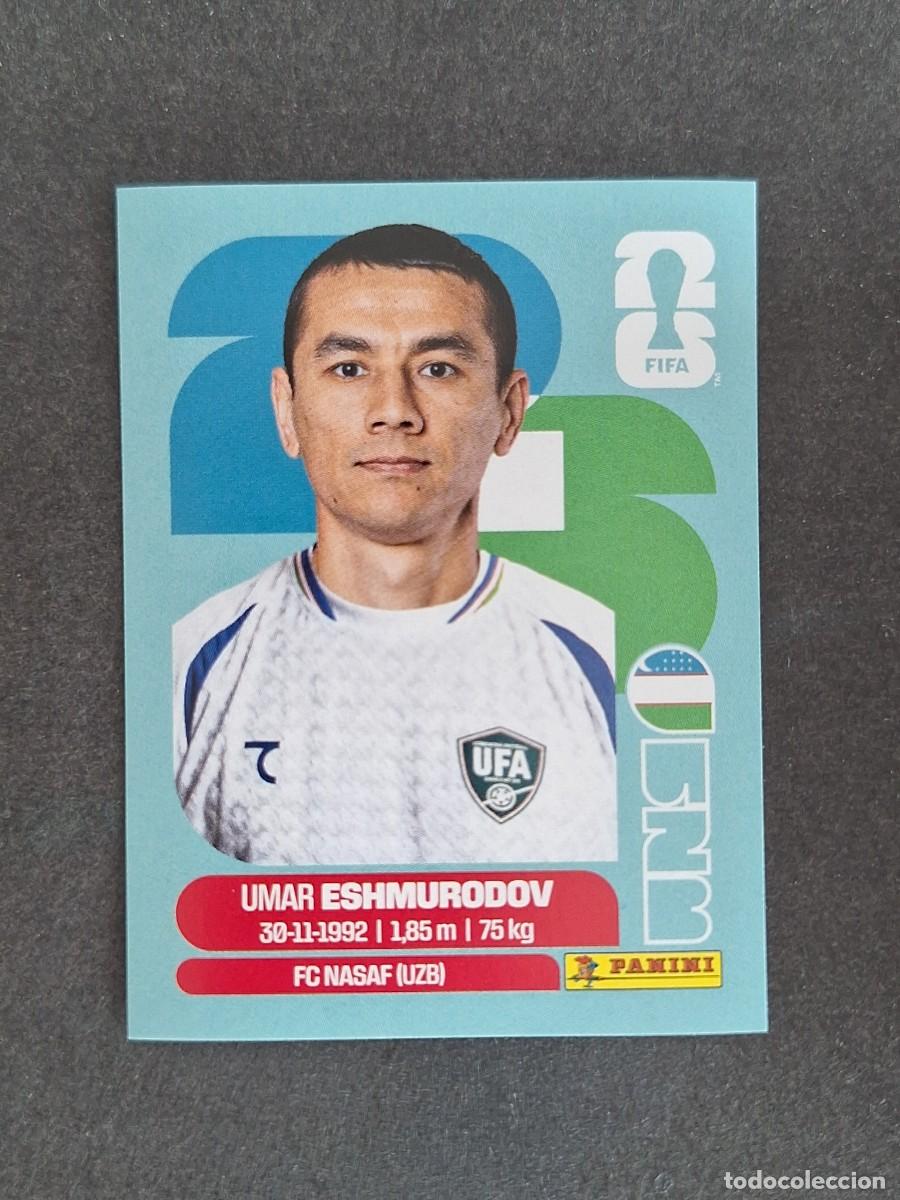 Cromos de F&uacute;tbol: L2 ESHMURODOV SELECCION UZBEKISTAN 5 PANINI MUNDIAL FIFA WORLD CUP 2026 PANINI NUNCA PEGADO