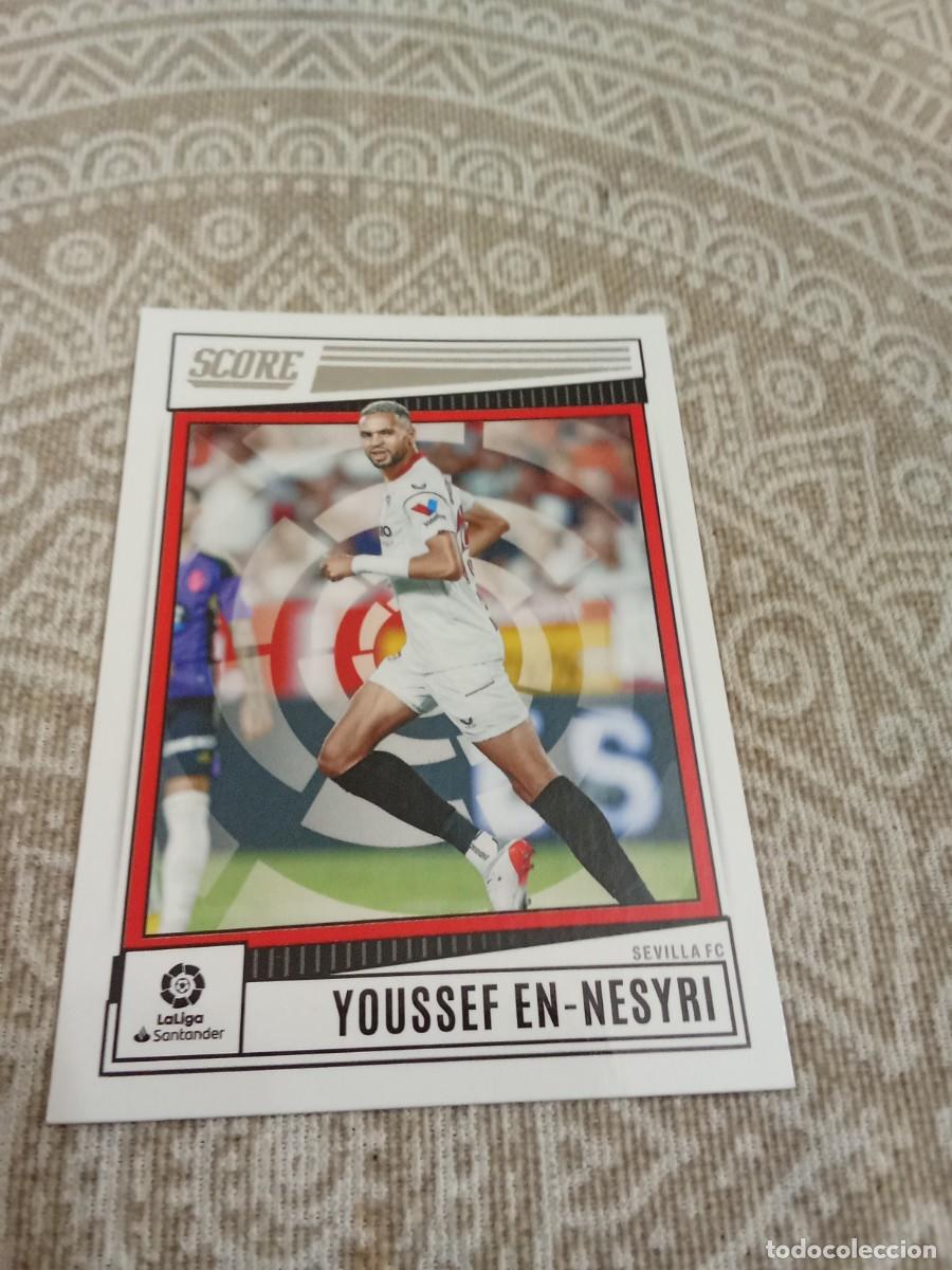 Cromos de F&uacute;tbol: 180 en-nesyri Sevilla score la liga soccer Panini 2022-23