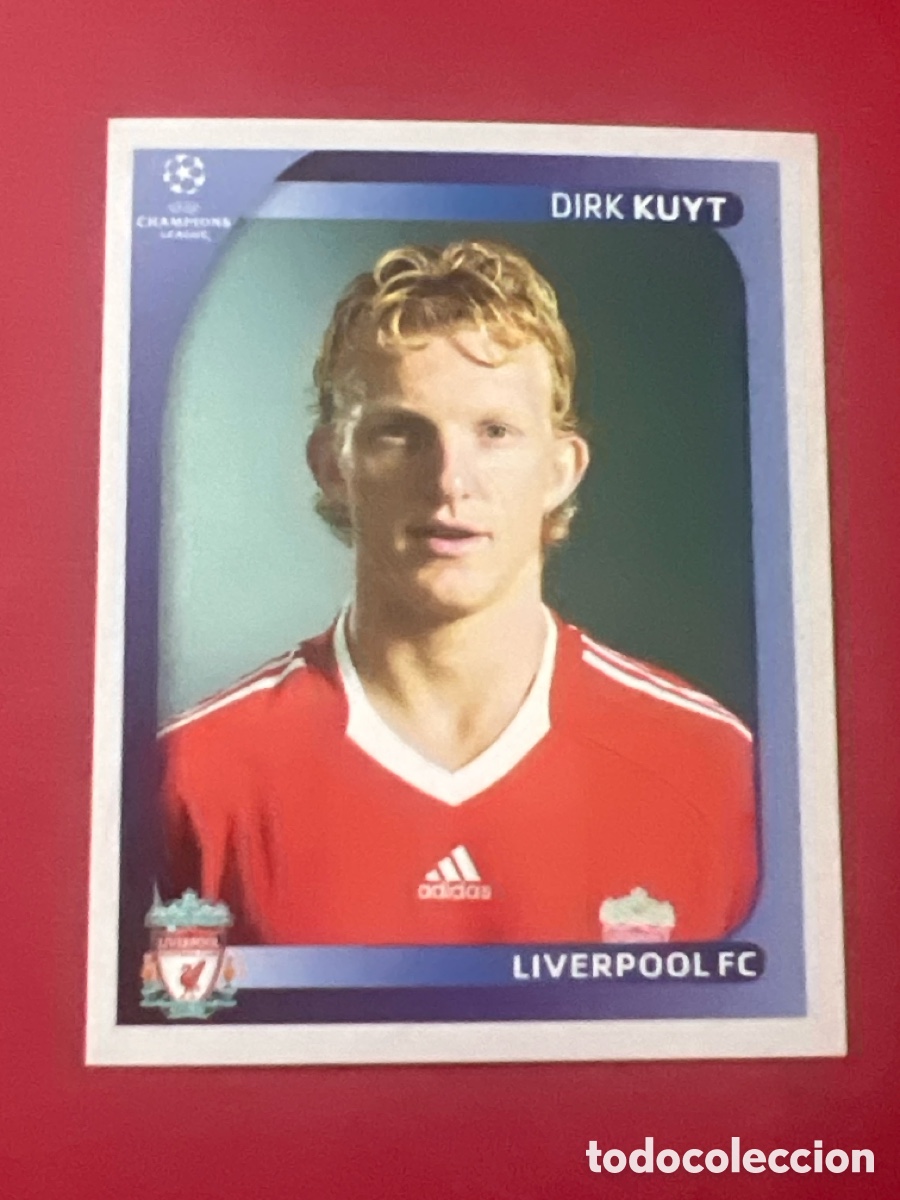 Cromos de F&uacute;tbol: C4299. 346 CHAMPIONS LEAGUE 08 09 PANINI DIRK KUYT - LIVERPOOL FC - 2008 2009 UCL UEFA