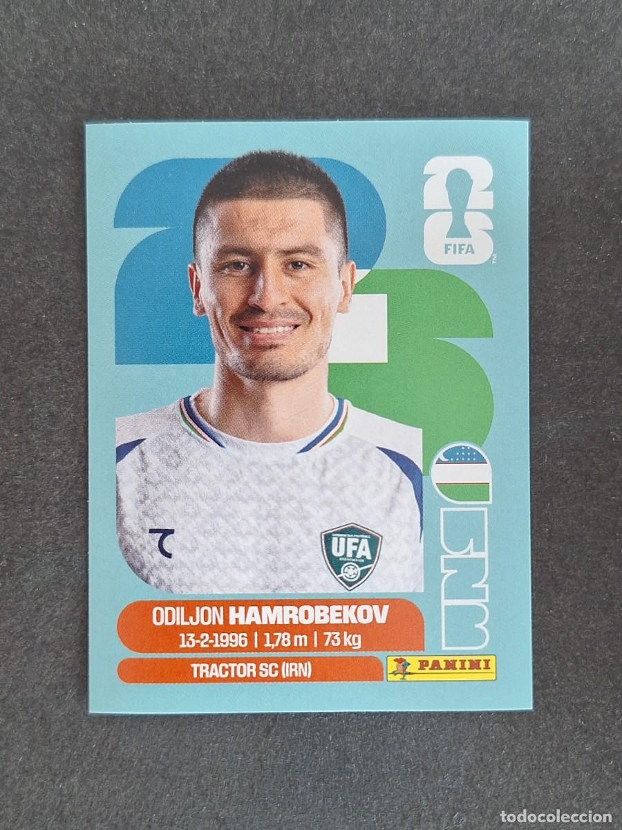 Cromos de F&uacute;tbol: L2 HAMROBEKOV SELECCION UZBEKISTAN 10 PANINI MUNDIAL FIFA WORLD CUP 2026 PANINI NUNCA PEGADO