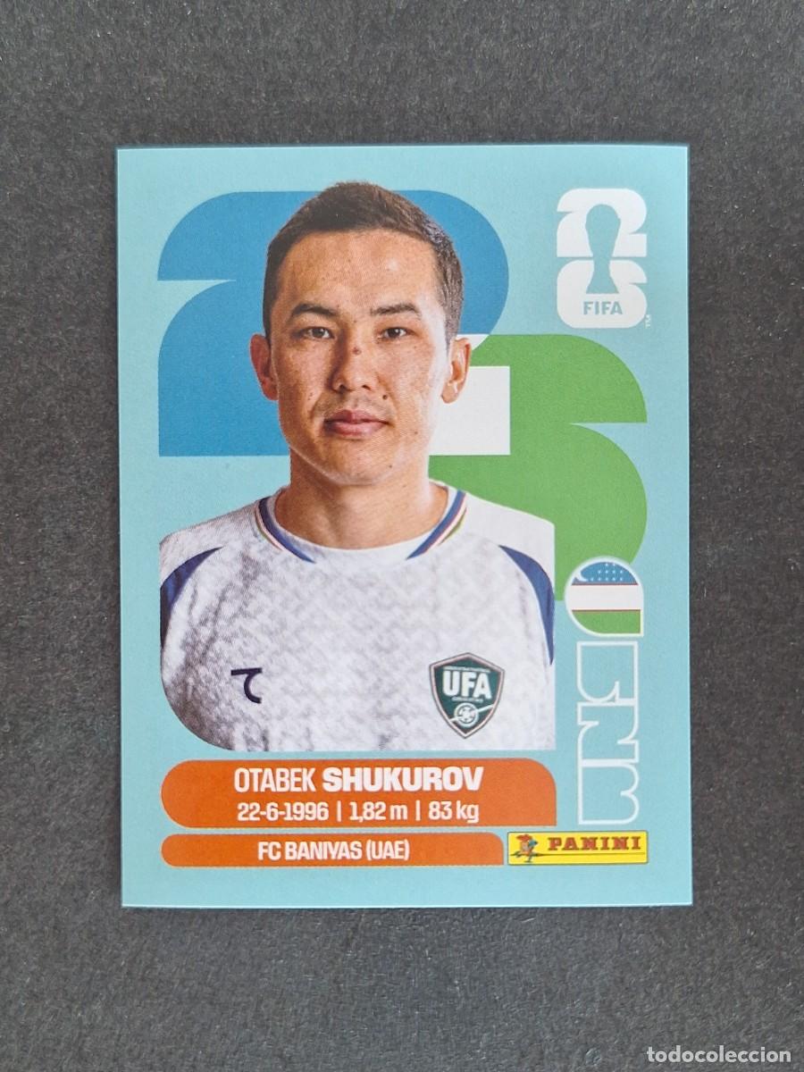 Cromos de F&uacute;tbol: L2 SHUKUROV SELECCION UZBEKISTAN 11 PANINI MUNDIAL FIFA WORLD CUP 2026 PANINI NUNCA PEGADO