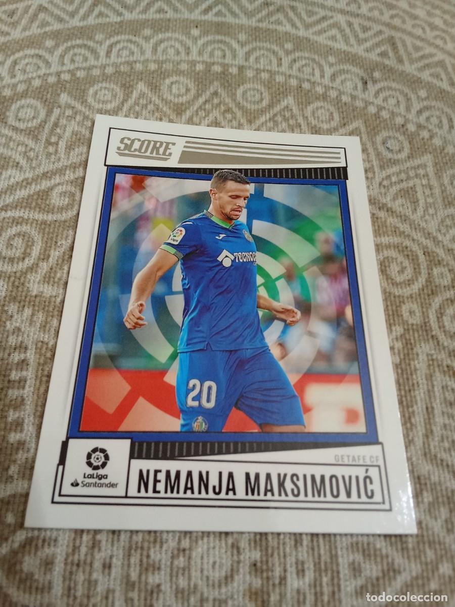 Cromos de Futebol: 79 maksimovic Getafe score la liga soccer Panini 2022-23