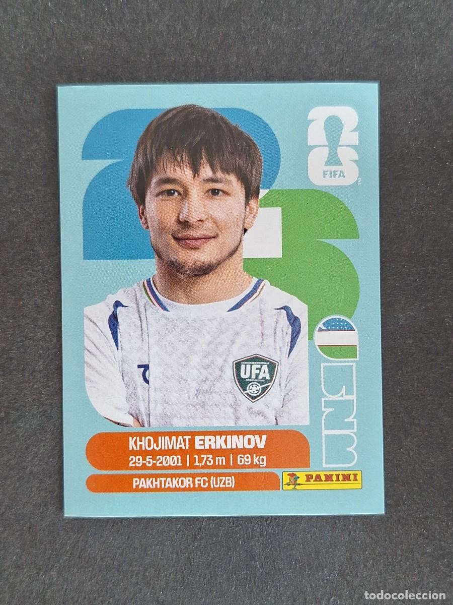 Cromos de Futebol: L2 ERKINOV SELECCION UZBEKISTAN 15 PANINI MUNDIAL FIFA WORLD CUP 2026 PANINI NUNCA PEGADO