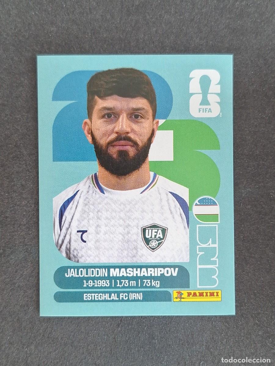 Cromos de Futebol: L2 MASHARIPOV SELECCION UZBEKISTAN 18 PANINI MUNDIAL FIFA WORLD CUP 2026 PANINI NUNCA PEGADO
