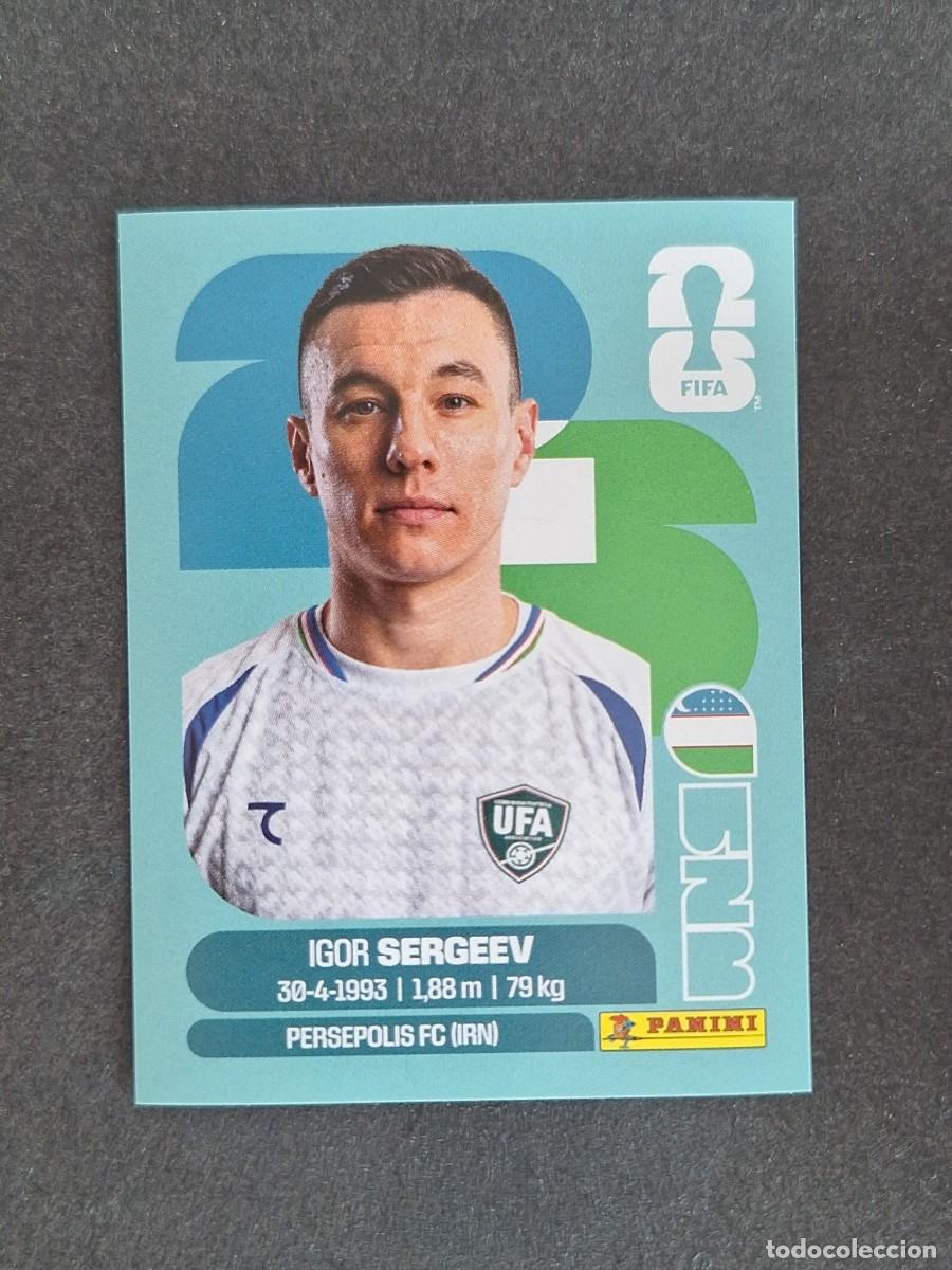 Cromos de Futebol: L2 SERGEEV SELECCION UZBEKISTAN 19 PANINI MUNDIAL FIFA WORLD CUP 2026 PANINI NUNCA PEGADO