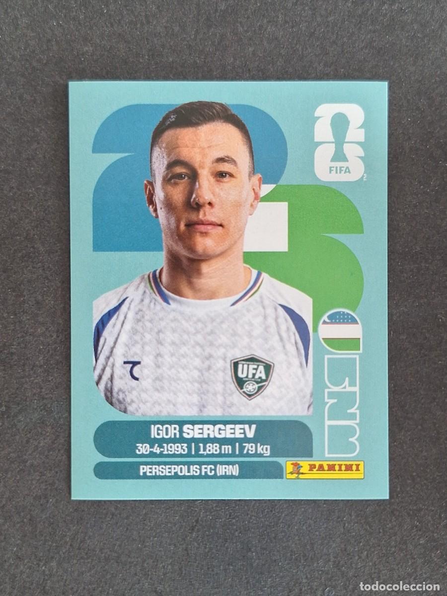 Cromos de Futebol: L2 SERGEEV SELECCION UZBEKISTAN 19 PANINI MUNDIAL FIFA WORLD CUP 2026 PANINI NUNCA PEGADO
