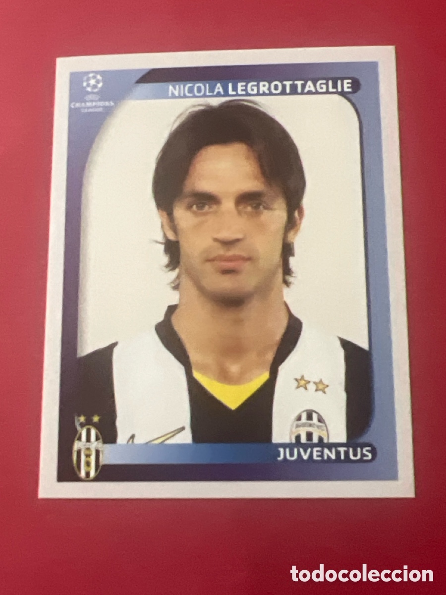 Fu&szlig;ball-Sticker: C4303. 318 CHAMPIONS LEAGUE 08 09 PANINI NICOLA LEGROTTAGLIE - JUVENTUS - 2008 2009 UCL UEFA
