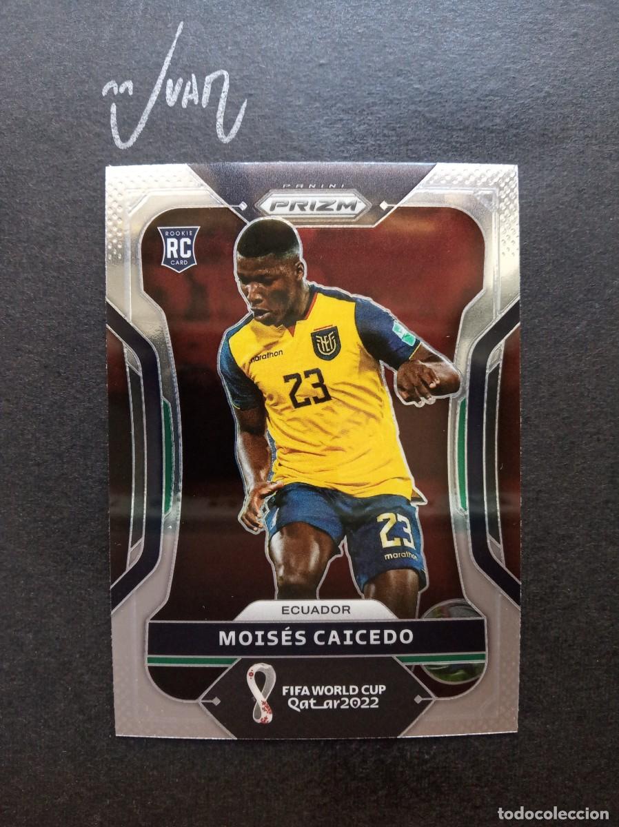 Figurine di Calcio: N&ordm; 81 ROOKIE CAICEDO ECUADOR CHELSEA ⚽ PANINI &reg; PRIZM FIFA WORLD CUP QATAR 2022 22 MUNDIAL 2026